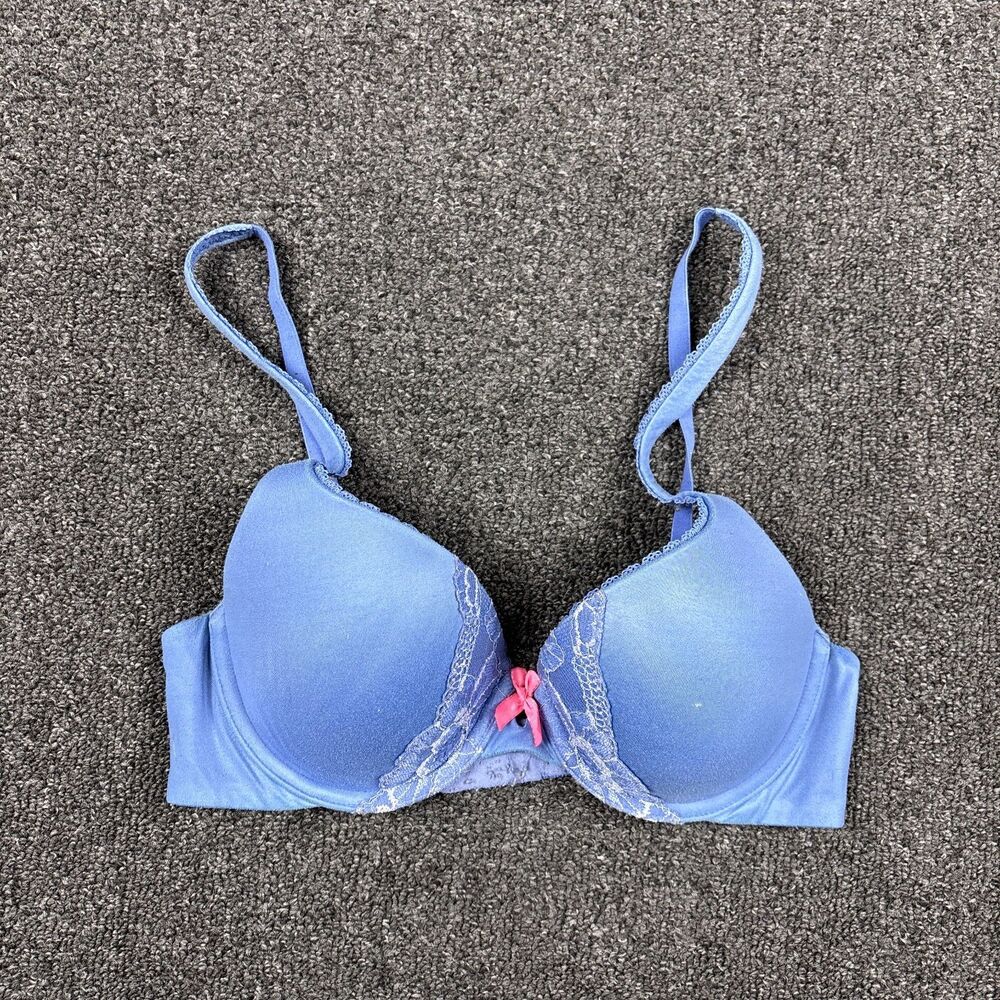 Victoria’s Secret Bra Body By Victoria Perfect Shape Women's Blue Size 32C
